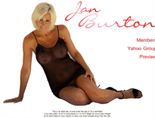Tablet Screenshot of janburton.net
